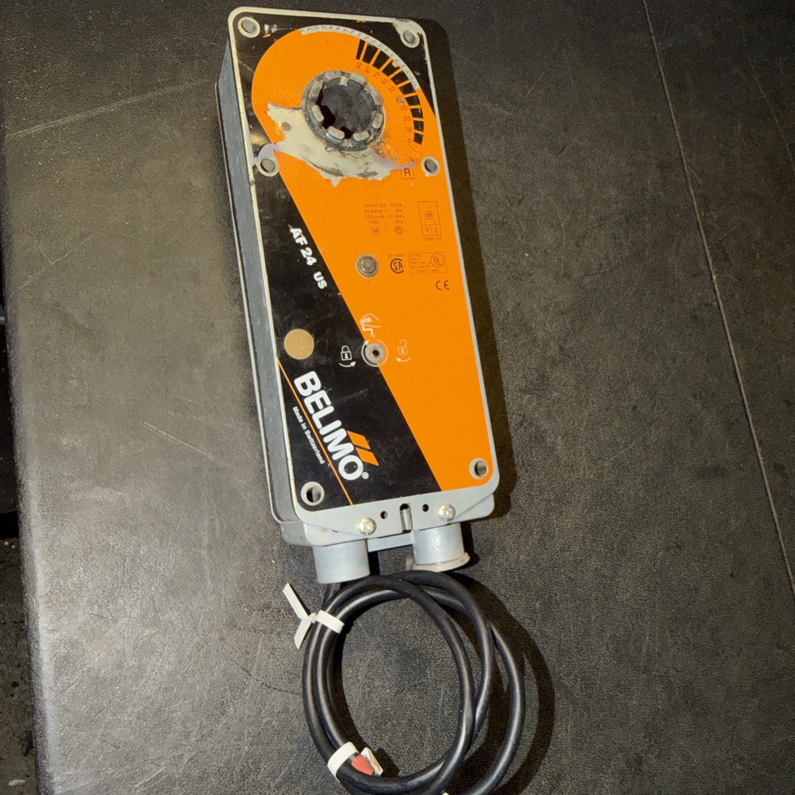 BELIMO AF24-SR US AF24SR US Spring Return Actuator 24VAC 2-10 VDC – (SEE PHOTOS)