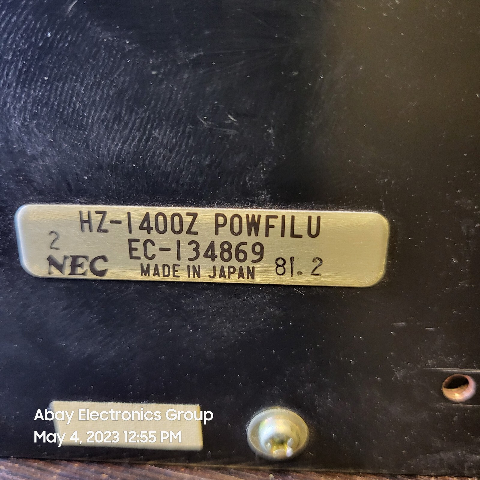 Dual Lite 0980826 Power Supply Spectron Service Alert NEW $199