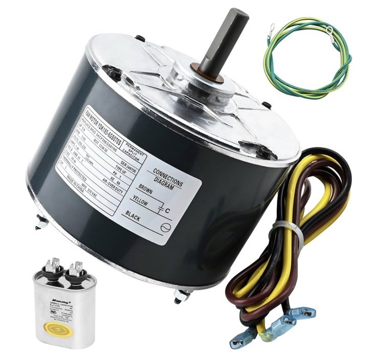 5KCP39EGS070S Condenser Motor, 208/230V, 1/4 HP 1100 RPM