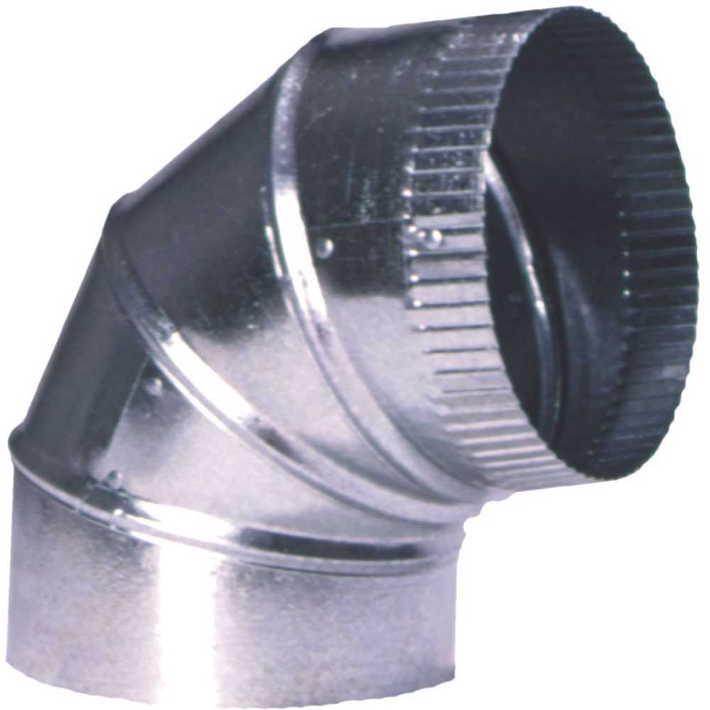 Master Flow NUB90E6 6 in. 90-Degree Turned Standard Adjustable Elbow