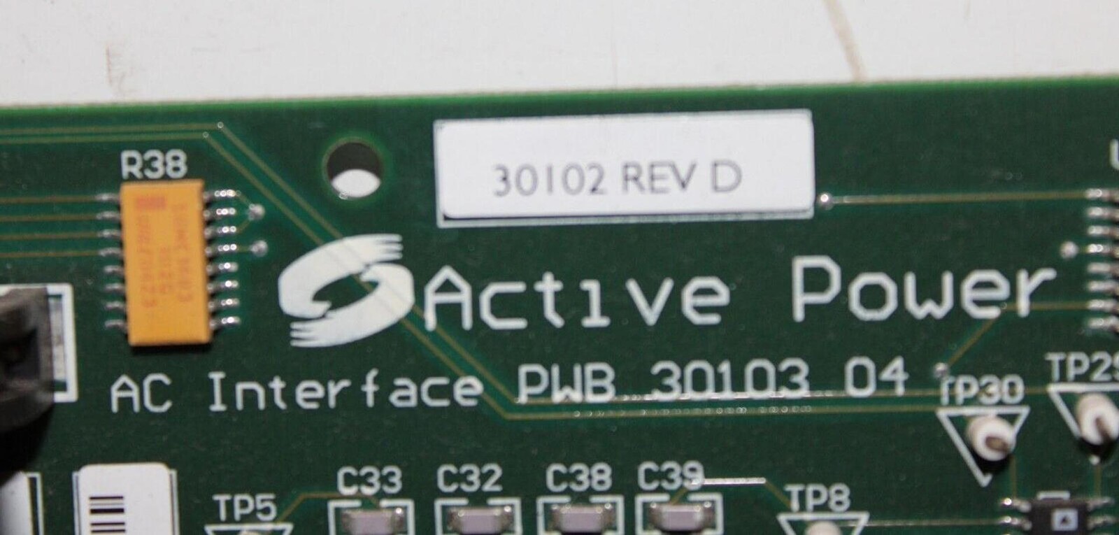 ACTIVE POWER AC INTERFACE BOARD 30102 REV. D 30103-04 **WARRANTY INCLUDED**