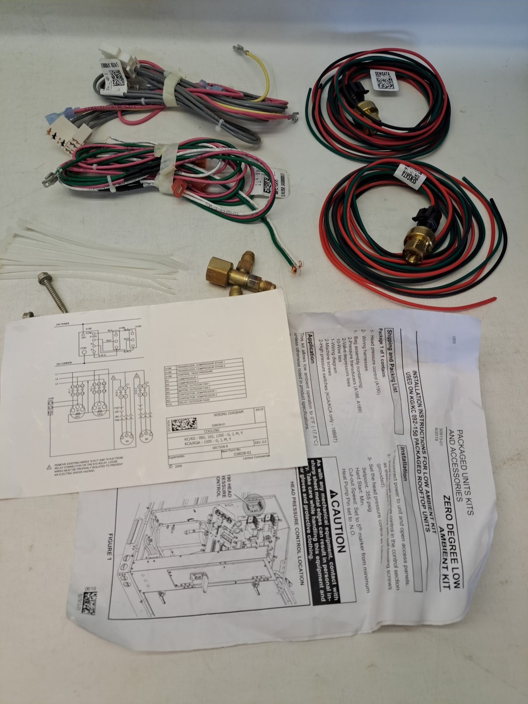 LENNOX 50913-01 Zero Degree Low Ambient Kit NEW