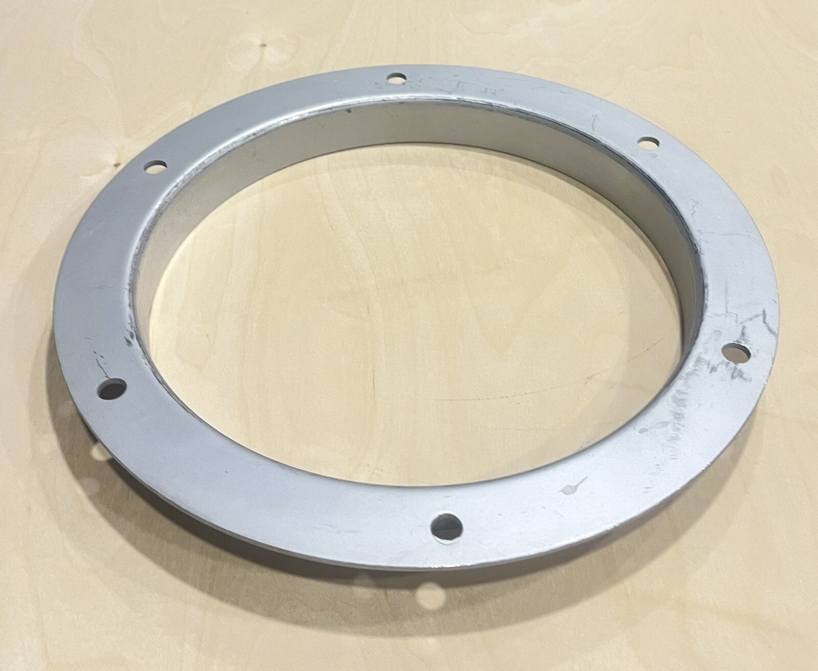 10” Diameter Angle Iron Duct Mounting Flange – 10 in. – Galvanized Steel – Round