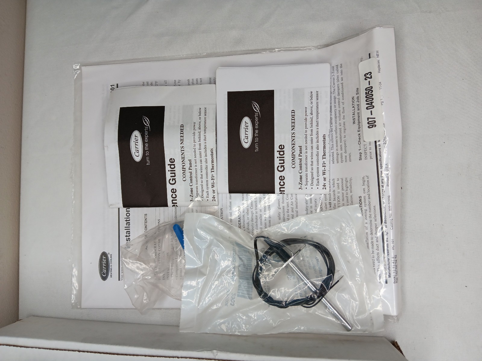 Carrier ZONECC3ZHP01 Comfort Zone Three Zone Controller