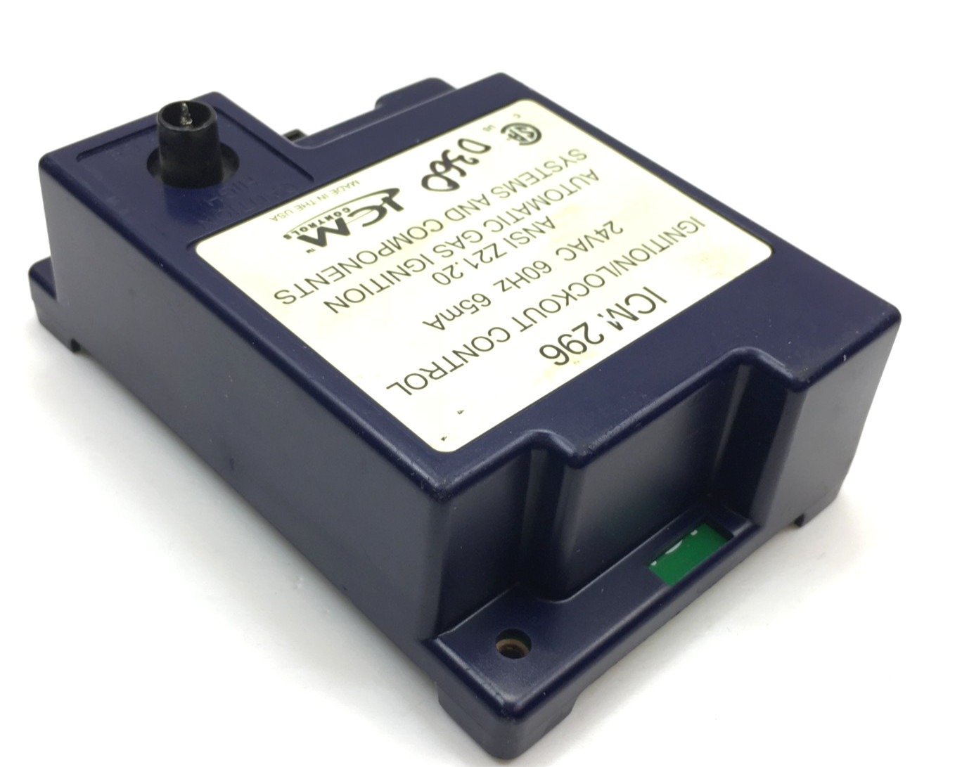 ICM CONTROLS ICM296 Ignition Lockout Control Automatic Gas Ignition used #D360