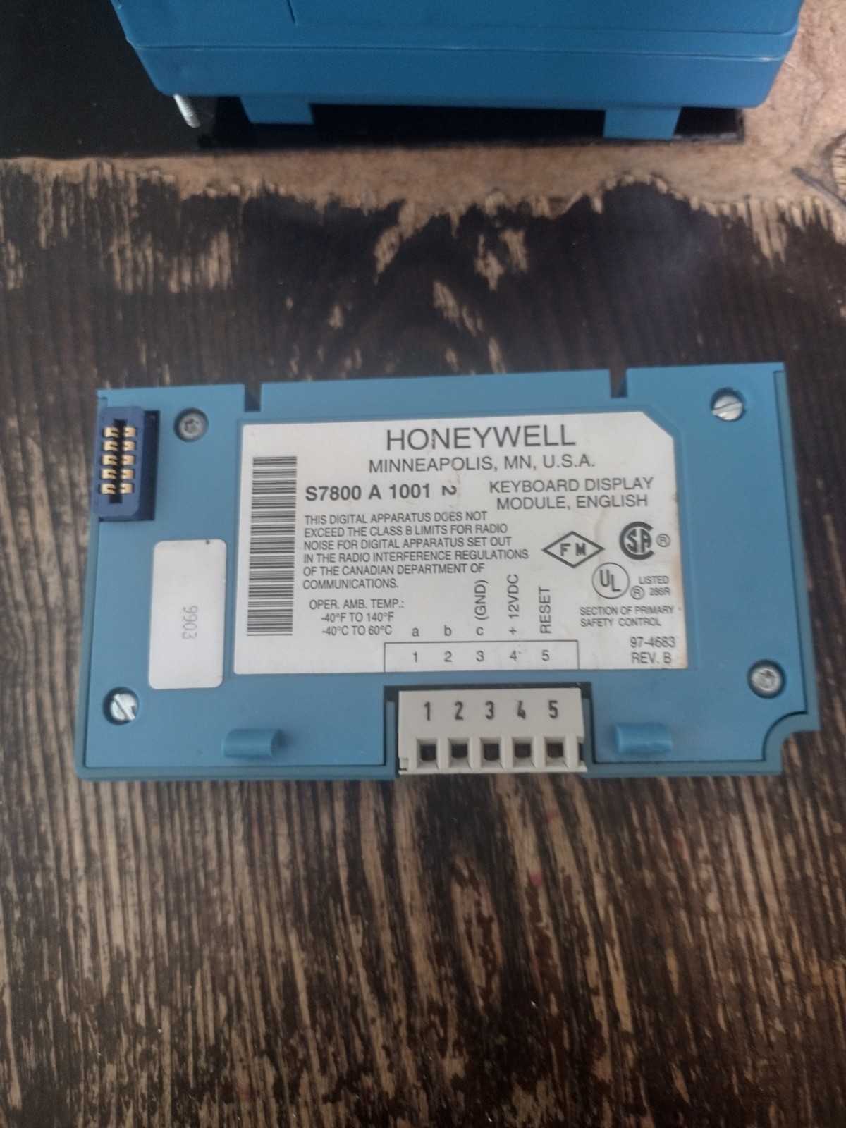 Honeywell RM7895 A 1014 Burner Control Complete System Tested Working