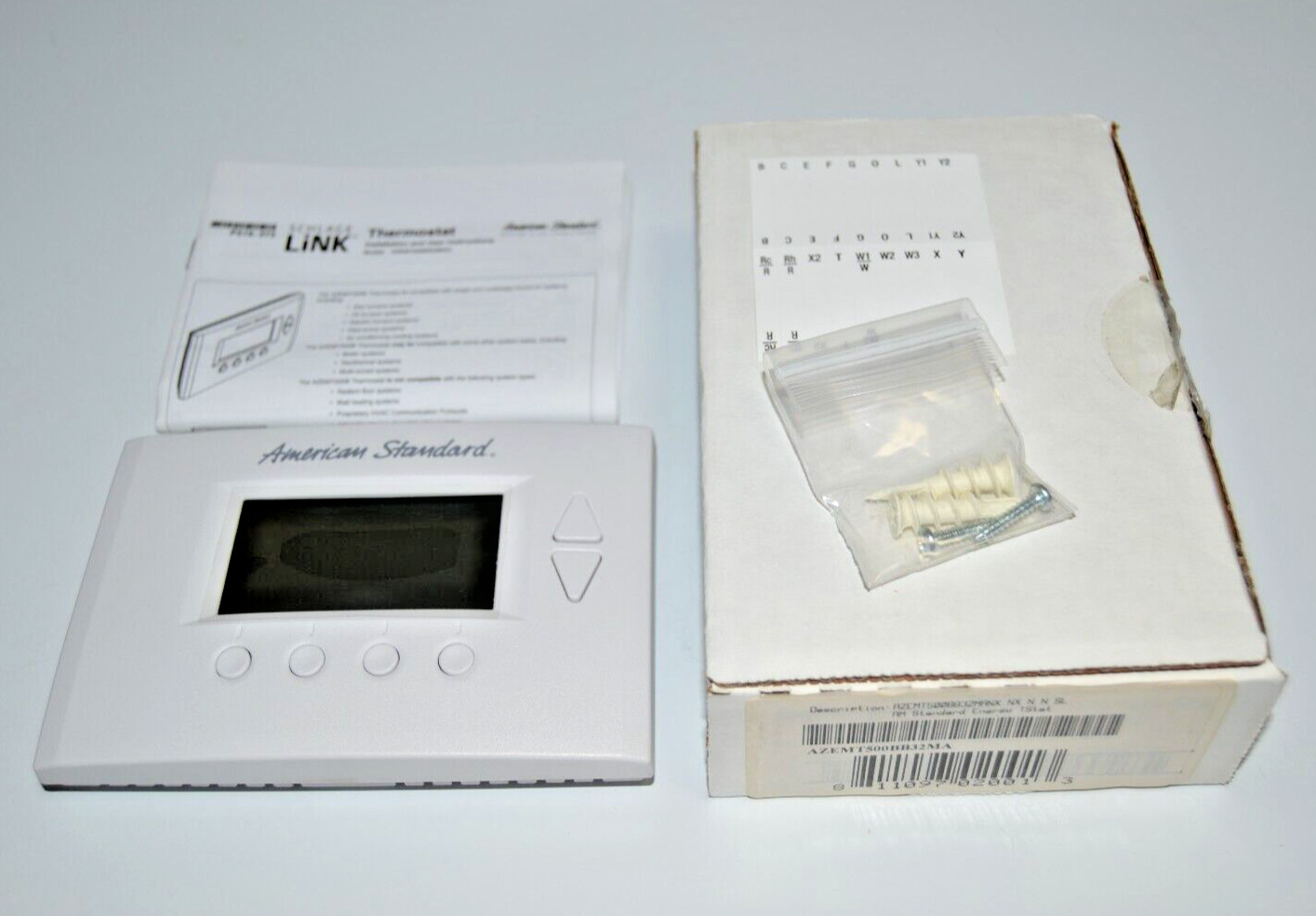 Trane® American Standard AZEMT500BB32MA SCHLAGE LINK Energy Thermostat , NEW