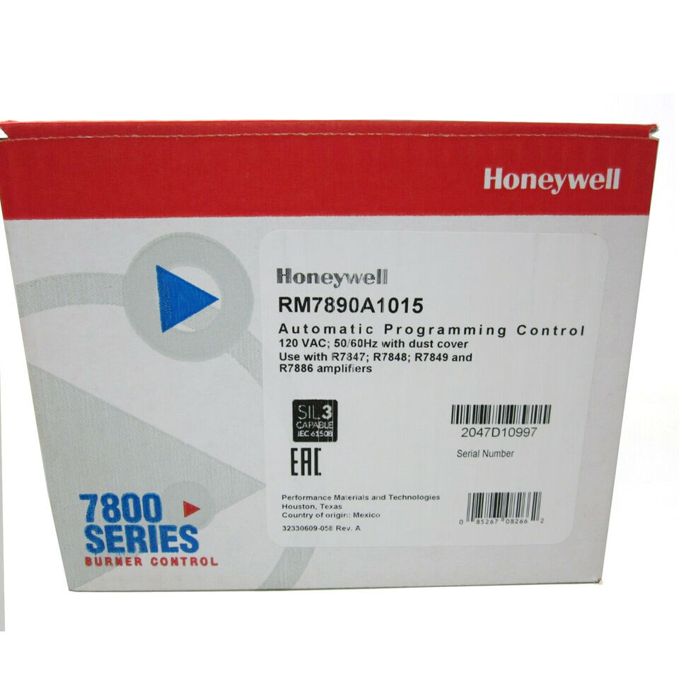 1PCS New Honeywell RM7890-A1015 Burner Control Relay Module Free delivery