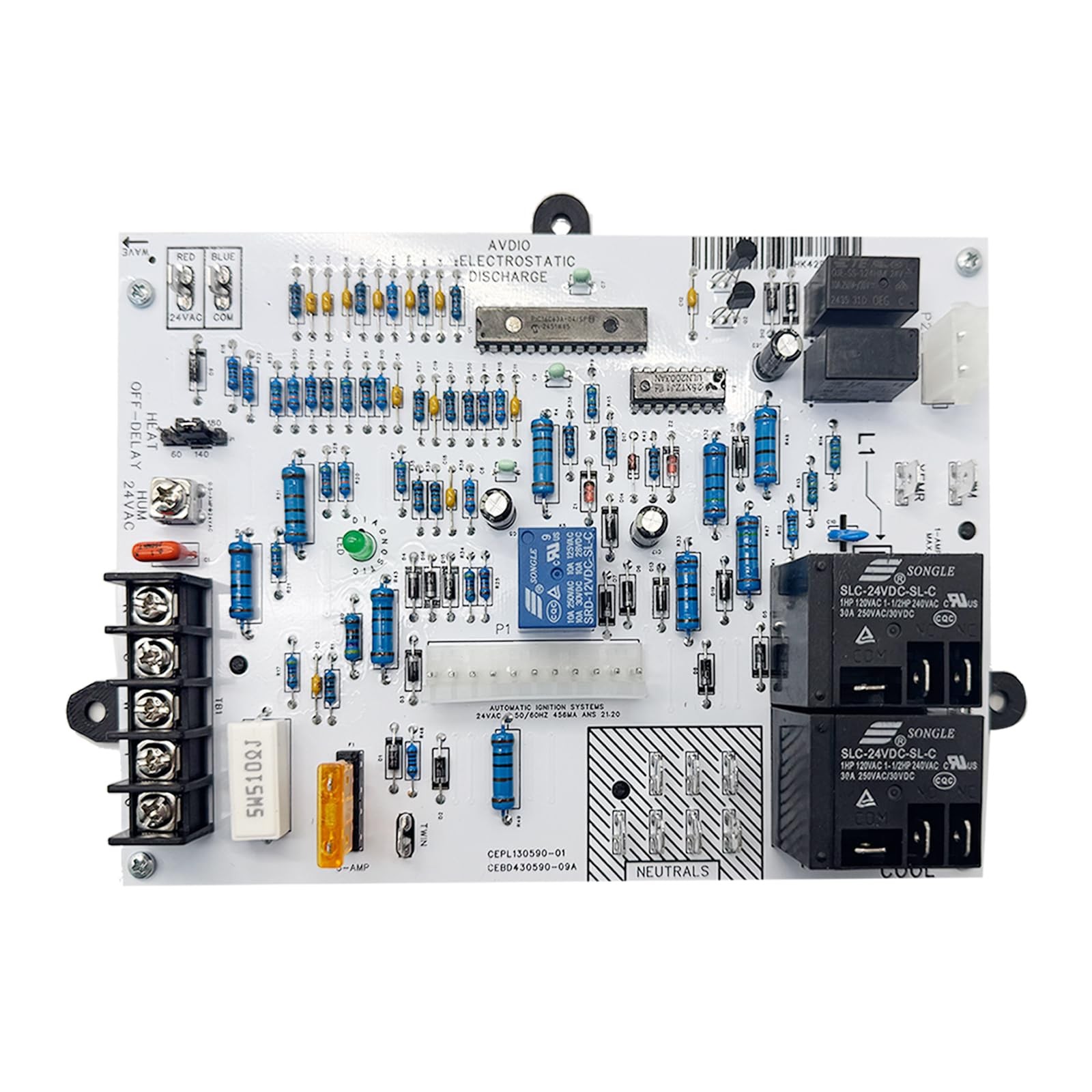 HK42FZ018 Furnace Control Board Replacement for Carrier Bryant Payne CEPL130590