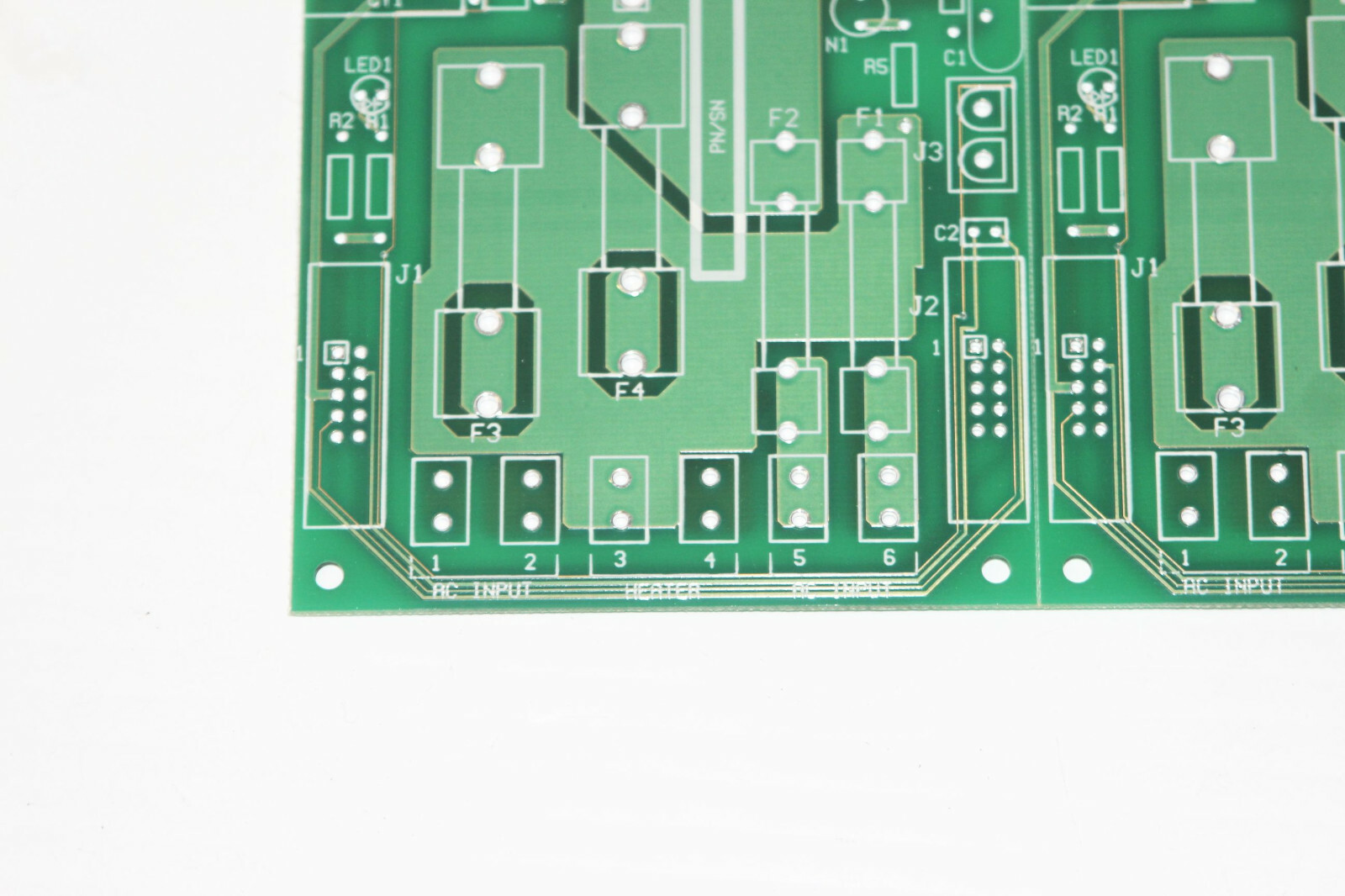 2x Lot – 170690 Rev B Furnace AC Prototype Green PCB Circuit Control Board HVAC
