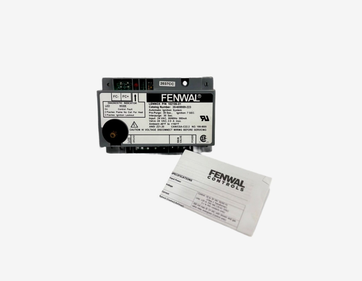FENWAL 102186-01 IGNITION CONTROL MODULE 35-605959-223 LENNOX