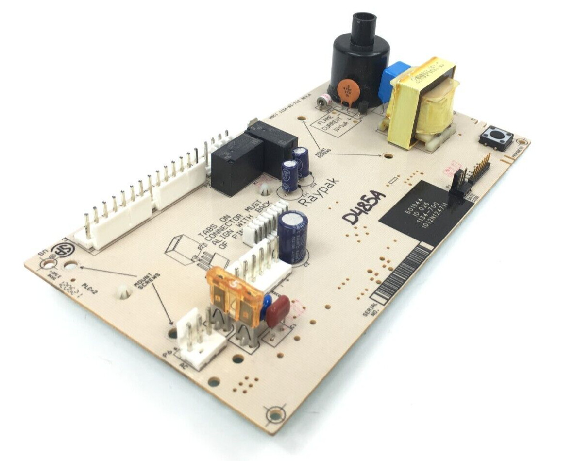 Raypak 601944 Pool/Spa Heater PCB Control Circuit Board 1134-700 refurbish D485A