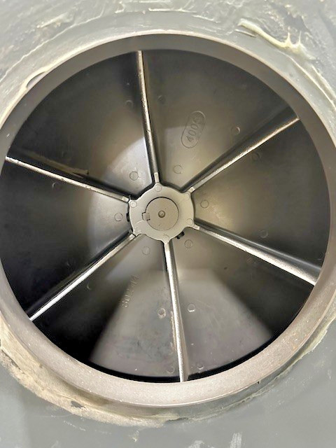 H.D INDUSTRIAL BLOWER/DUST COLLECTOR WITH DAYTON MOTOR 230/460V, 5HP, 3500 RPM