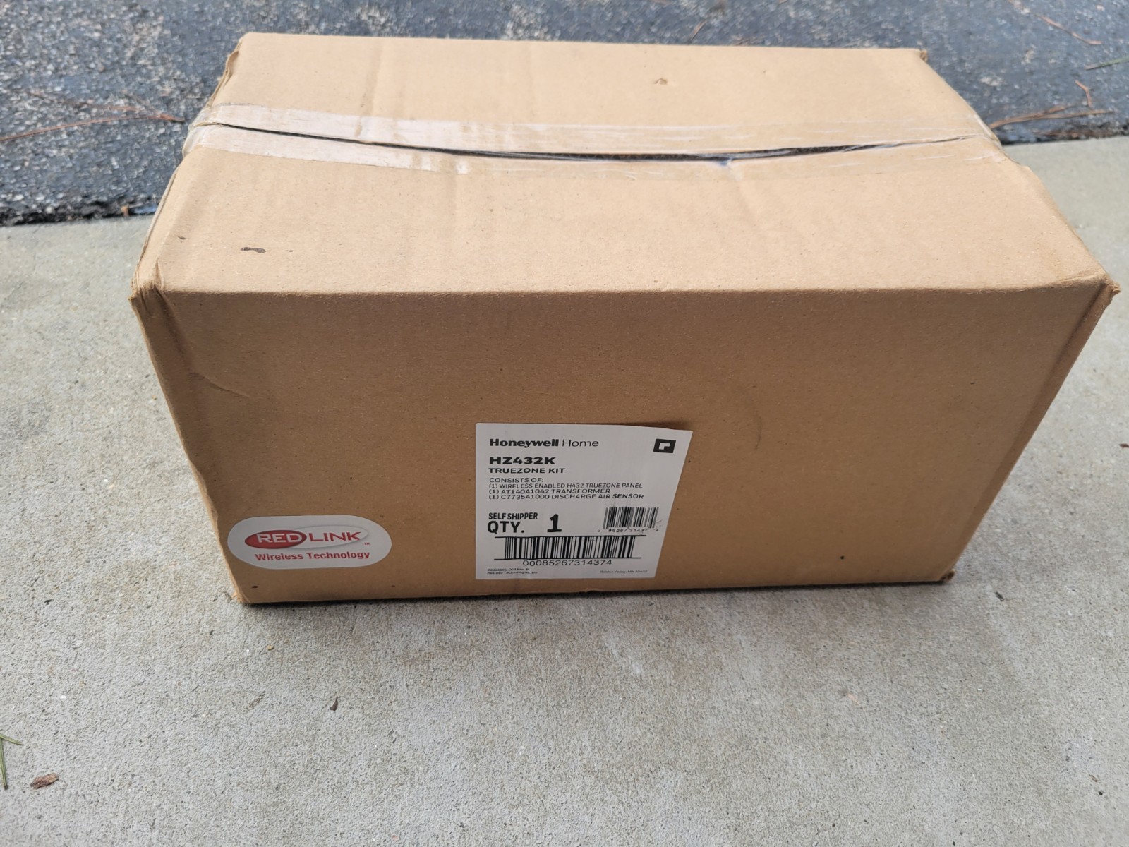 Honeywell Home HZ432K TrueZONE HZ432 Panel Kit – Grey