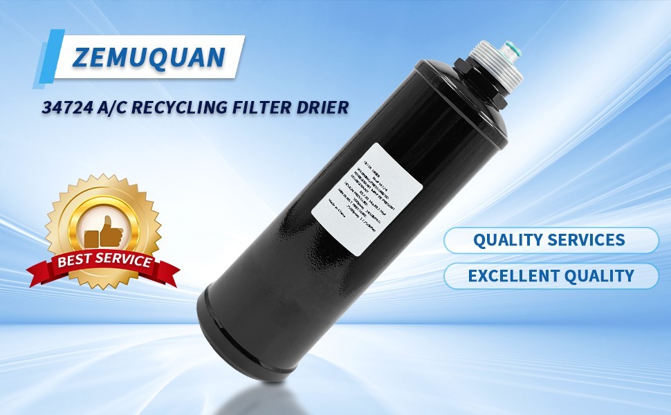 34724 A/C Recycling Filter-Drier Spin-on Filter Compatible with Robinair 34724 f
