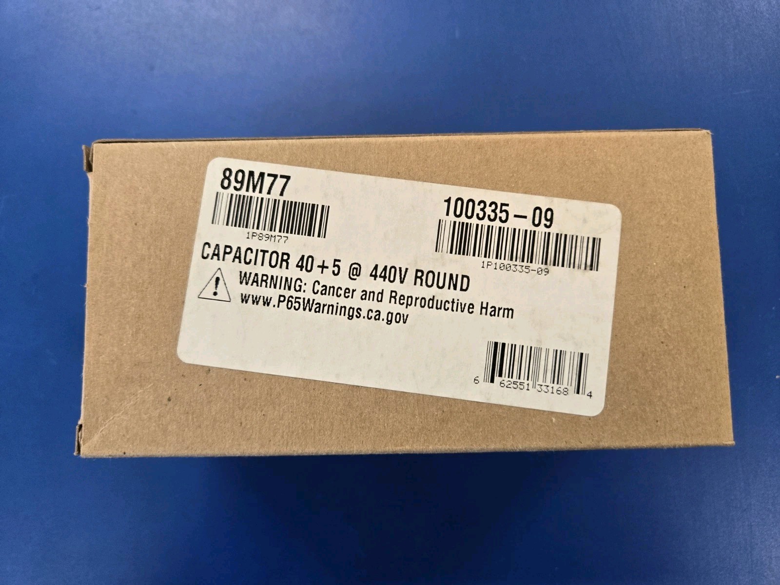 LENNOX/DUCANE/ARMSTRONG – 40+5MFD @ 440V RUN CAPACITOR (100335-09) – 89M77