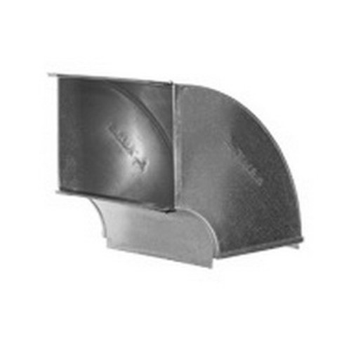 GRAY METAL SOUTH 120SD Elbow 10X8 Galvanized Steel Duct Fitting 120SD Series