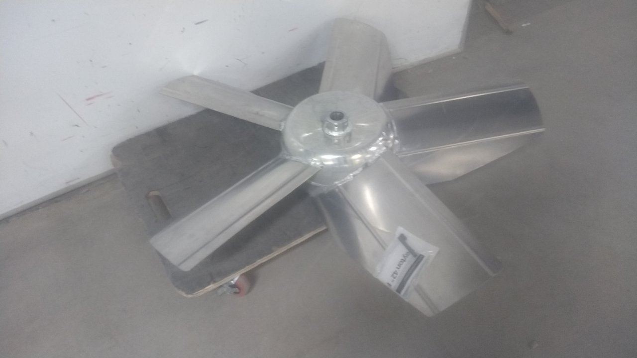 Dayton 166160 42 In Blade Diameter 1-7/16 In Hub Bore Tubeaxial Fan Blade