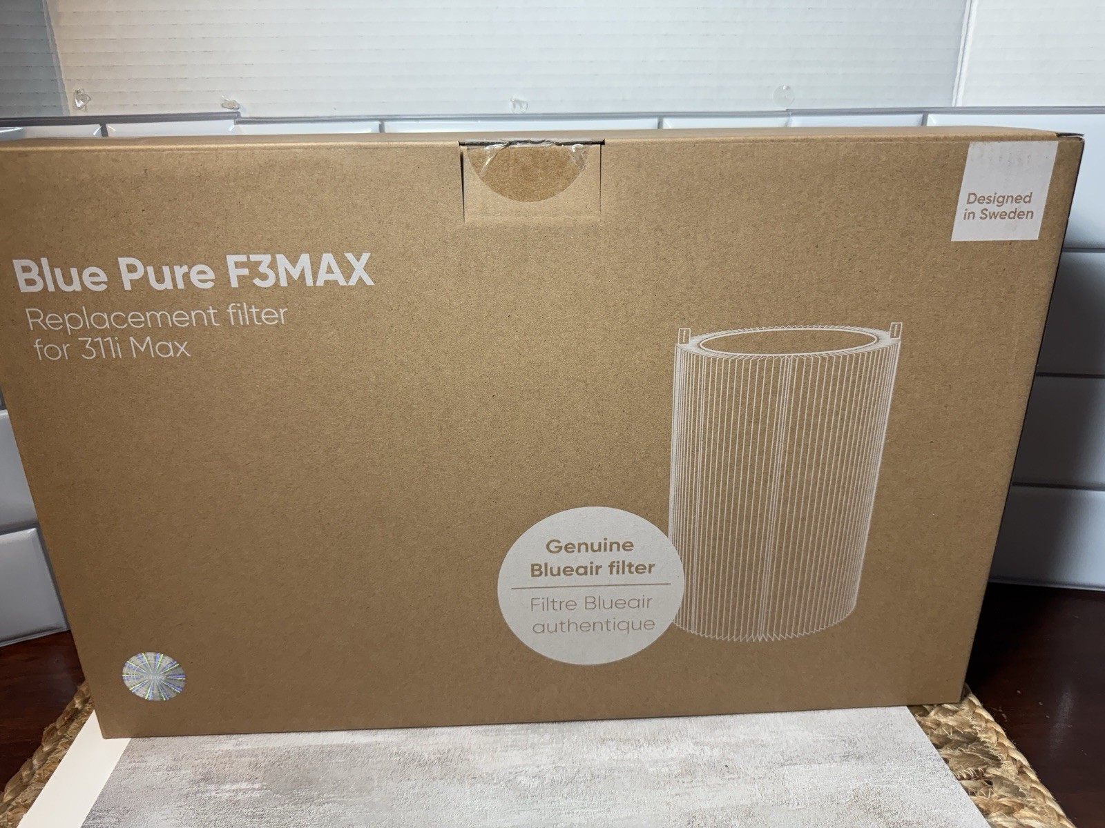 Genuine Blueair Blue Pure F3MAX Replacement Filter for 311i Max – New & Sealed