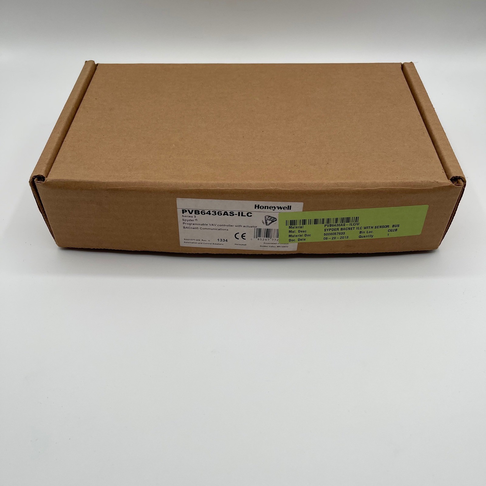 Honeywell Spyder PVB6436AS-ILC Series 3 Programmable VAV Controller BACnet Sylk