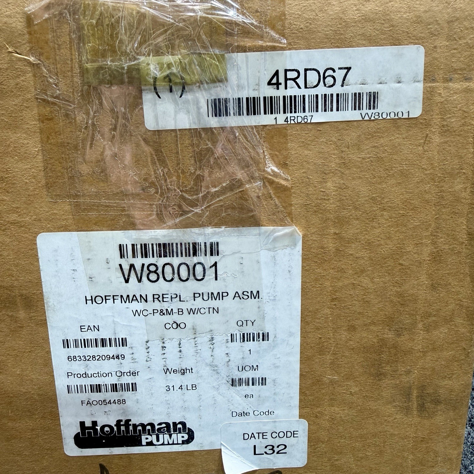 Hoffman 180001 609PF Condensate Replacement Watchman Pump 115/230V