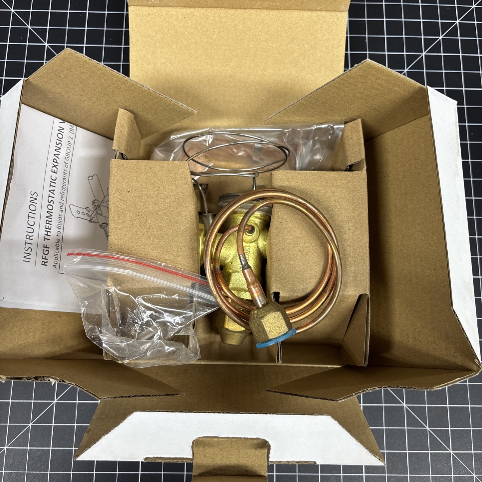 Sanhua RFGF05E-3.0-747 TXV 3 Ton R-410A Expansion Valve Lennox Y8736 12J19 NIB