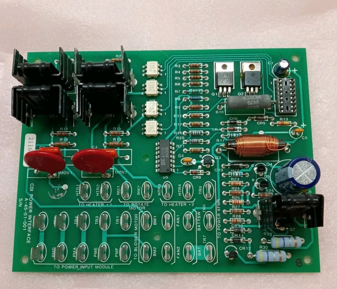 CDI Power Interface A-45-01-001 HVAC Controller Board
