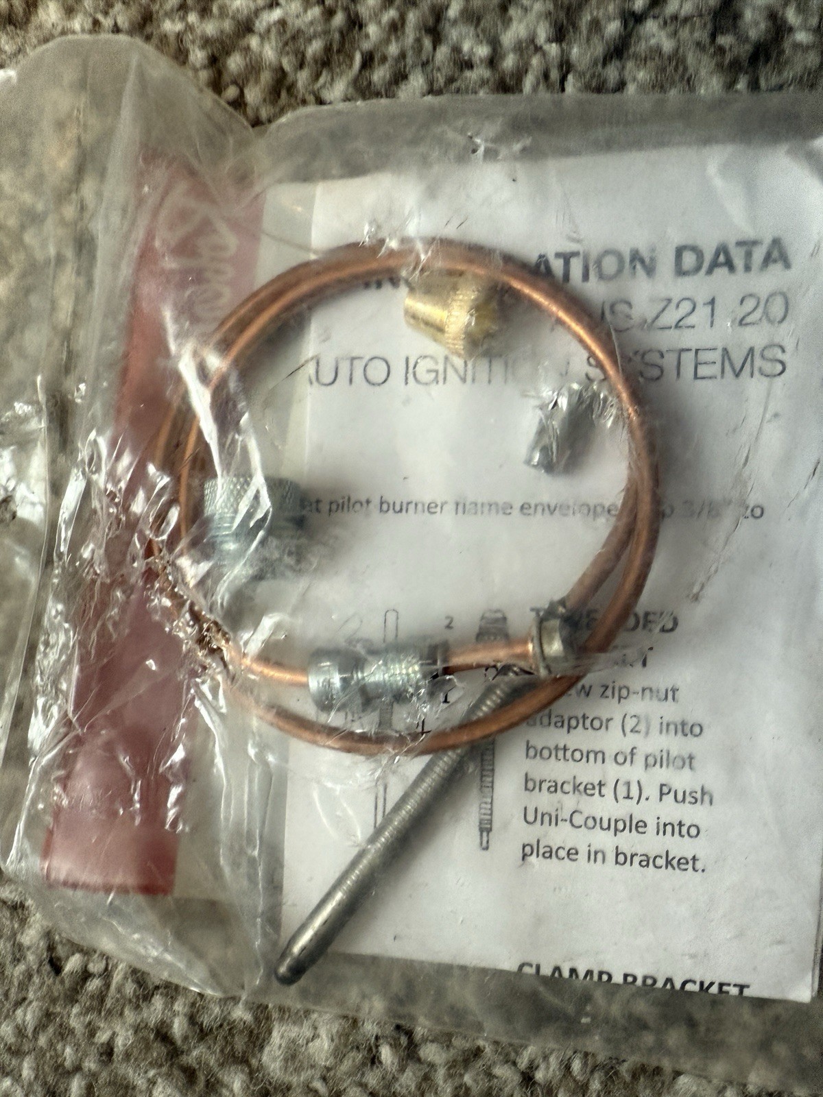 Robertshaw 1970-018 18″ Thermocouple NEW