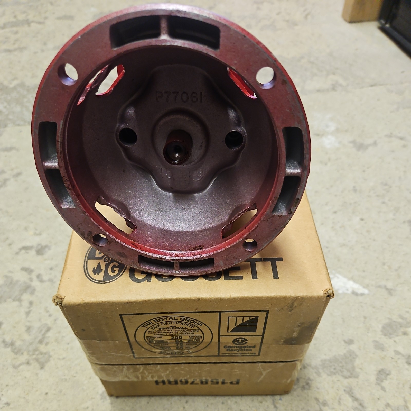 BELL & GOSSETT 118844LF BEARING ASSEMBLY 6.6″ X 6.55″ X 6.95″ Durable SEAL BRG