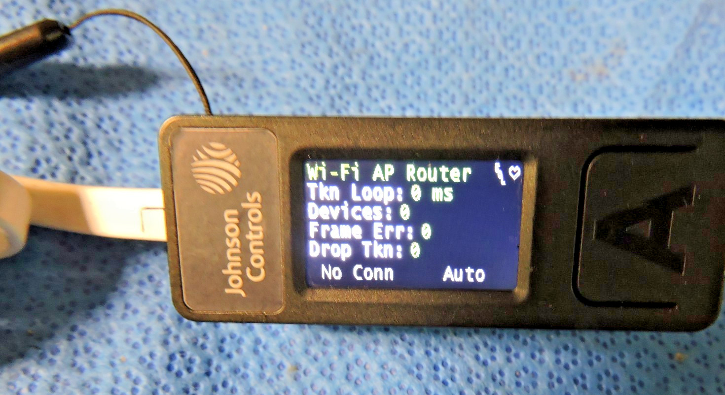 Johnson Controls TL-CWCVT-0 Wireless BACnet MS/TP Converter Portable / TESTED
