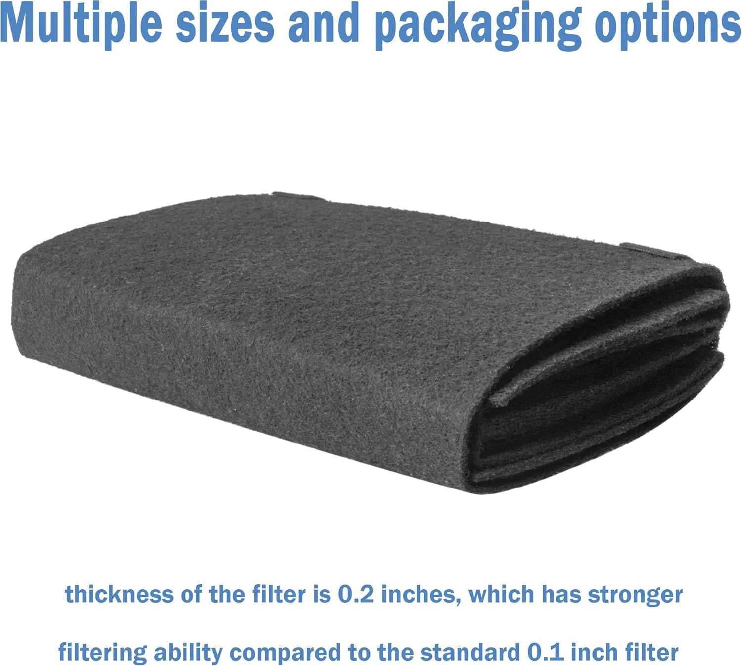 Cut to Fit Carbon Air Filter,Replacement Charcoal Filters,Carbon Pad Pre Filter,