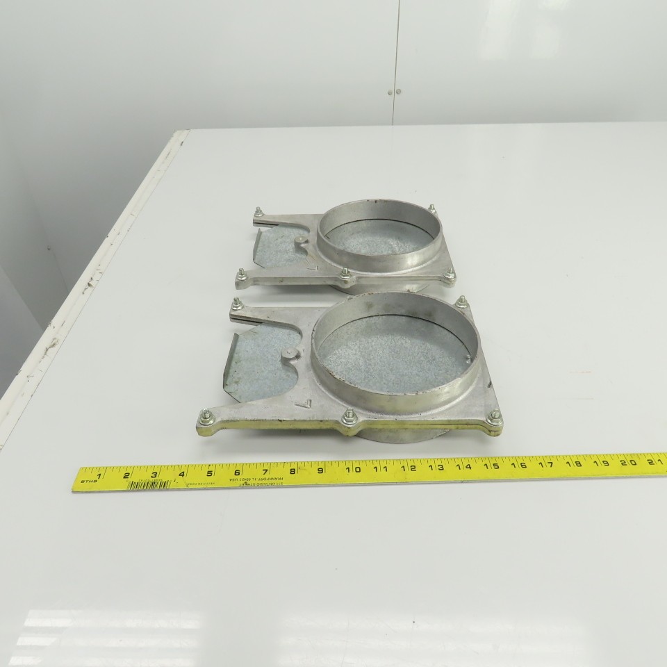 6-1/4″ ID Manual Blastgate Valve 6-3/4″ OD 11″OAL Lot Of 2