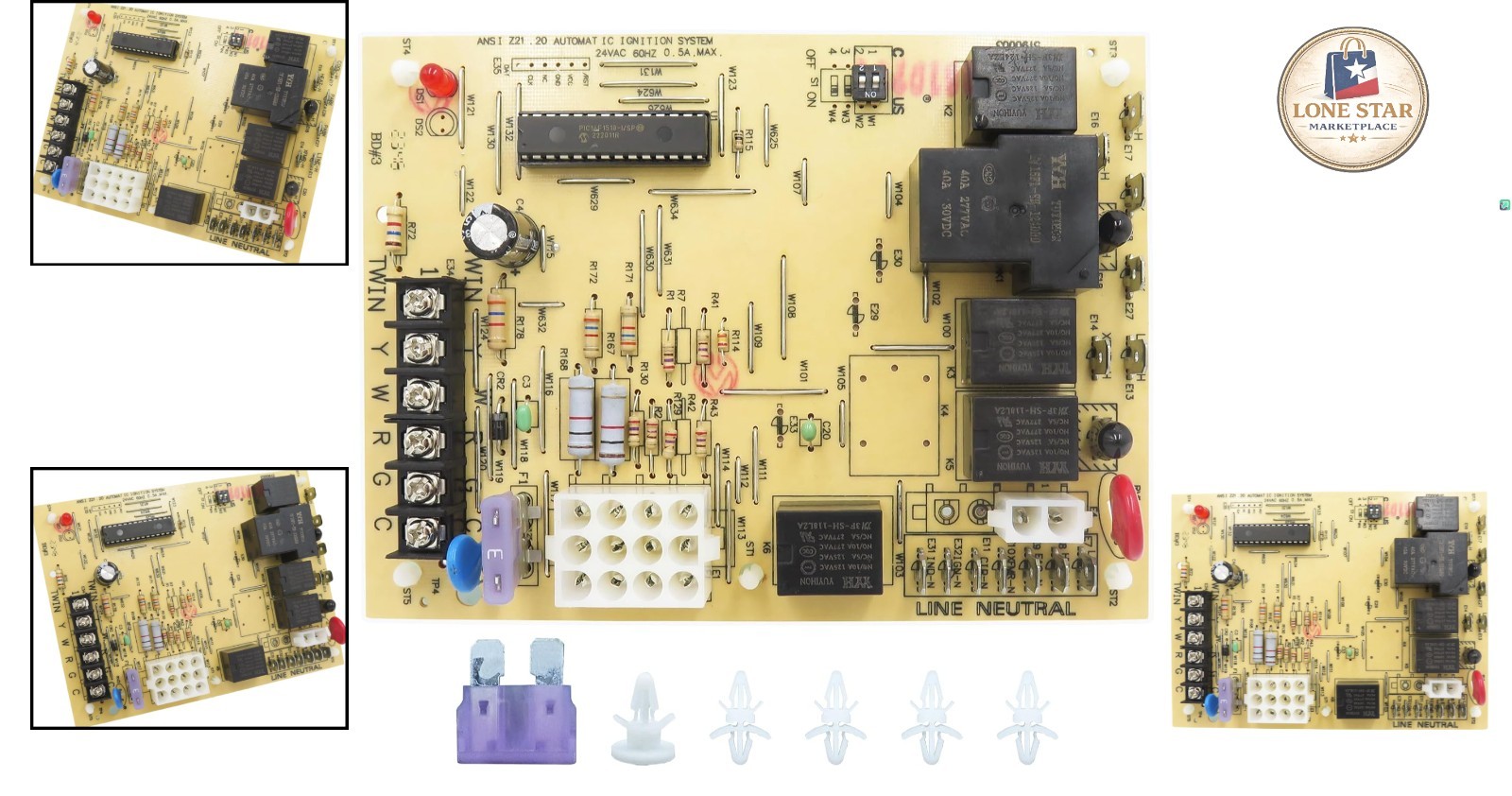 Reliable Furnace Control Board, Direct Replacement for Goodman/Amana Models
