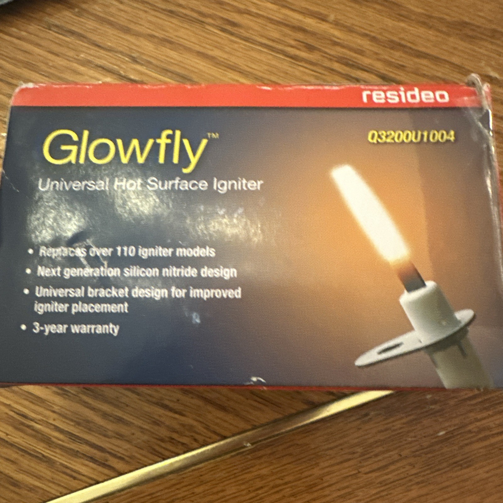 Honeywell Q3200U1004 Glowfly Kit Universal Hot Surface Ignitor Resideo