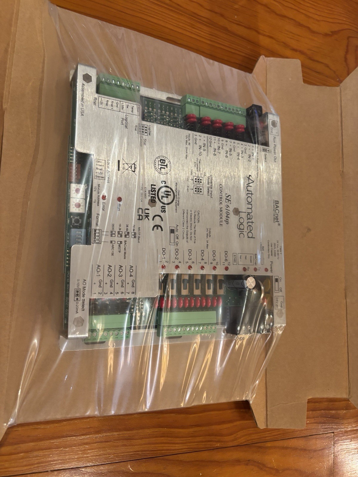 Automated Logic SE6104SP BACnet Control Module SE6104SP HVAC Controller