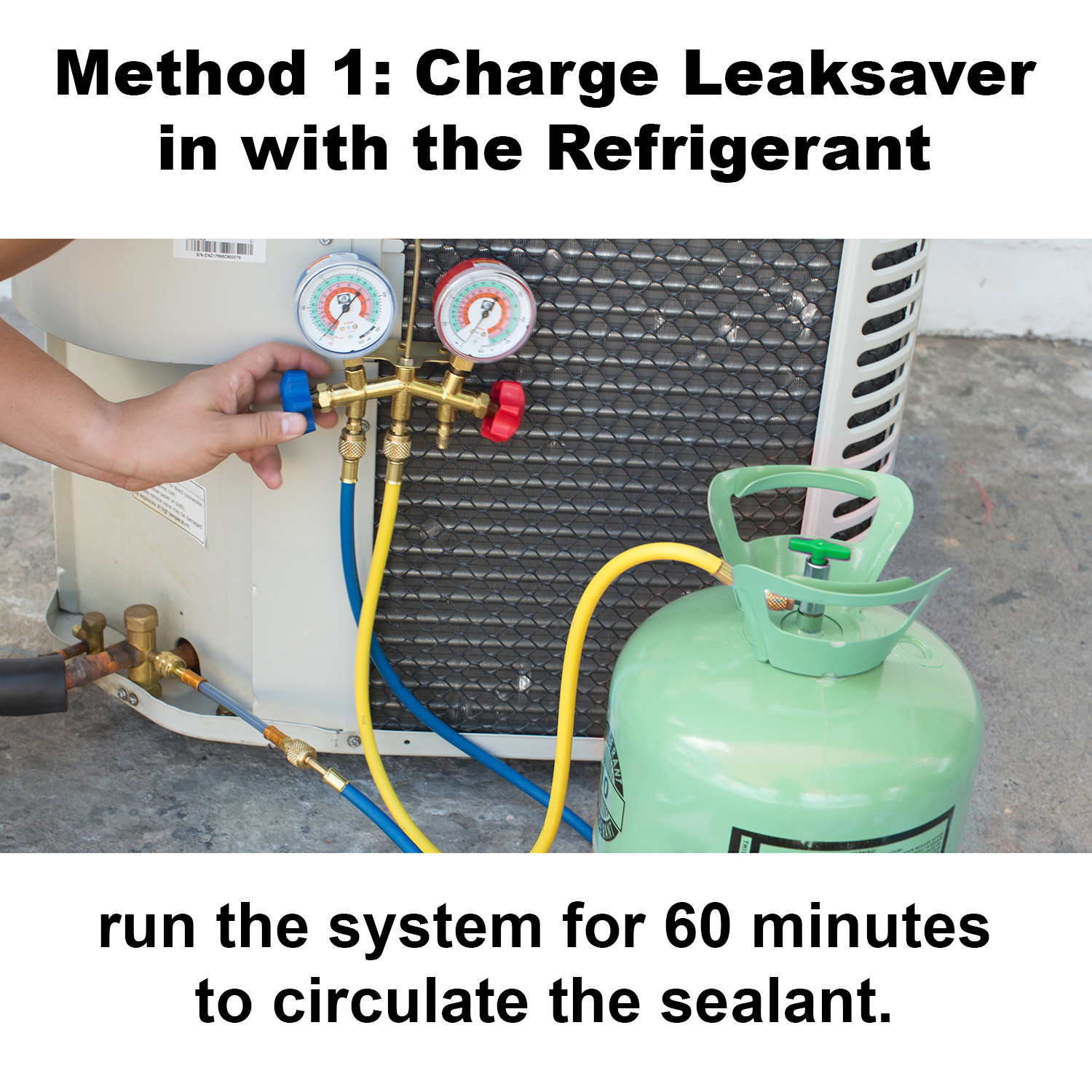 Leak Saver Direct Inject UV – 6 Pack – HVAC & Automotive Refrigerant Leak Sealer