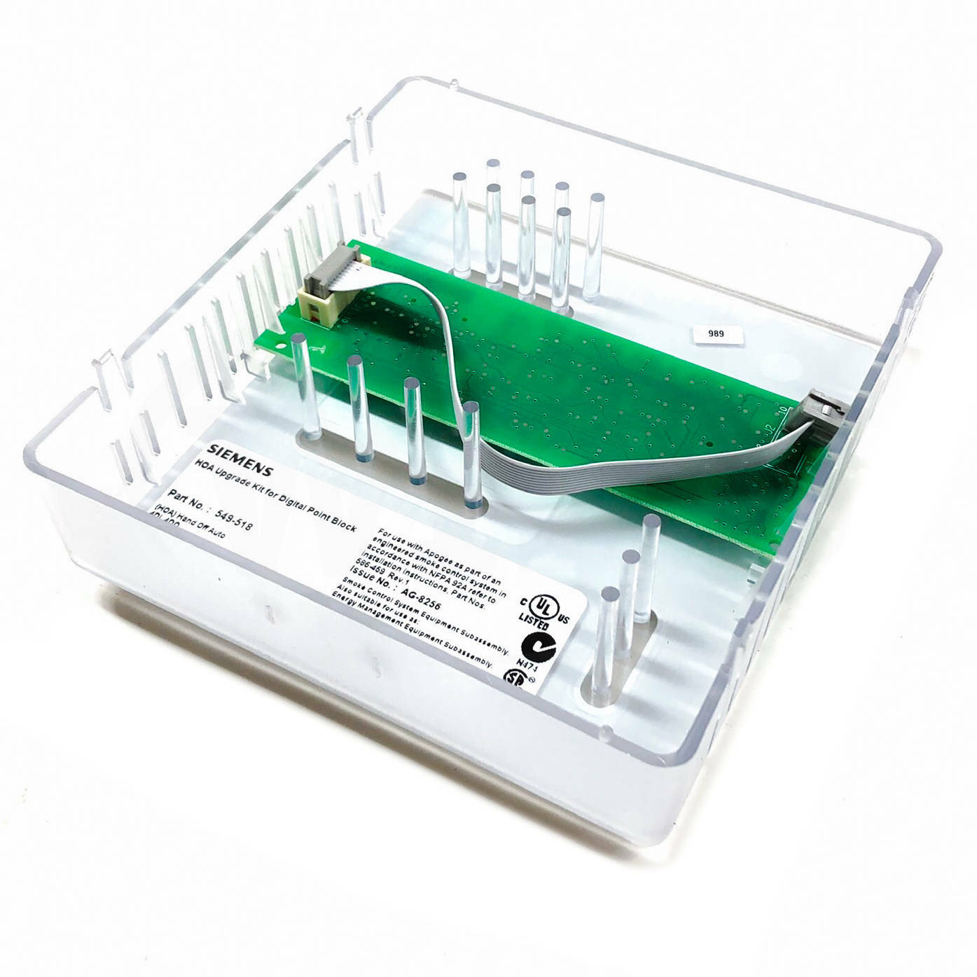 549-518 Siemens HOA Upgrade Kit Cover for Digital Point Expansion Module