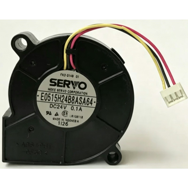 SERVO 5CM 5015 24V 0.1A E0515H24B8ASA64 Cooling Fan Turbo Blower Quiet
