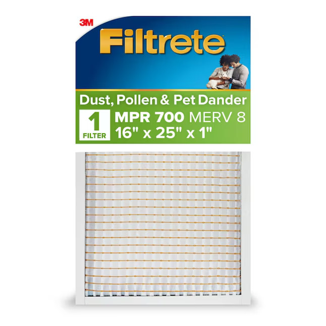 8-Pk 3M Filtrete 16x25x1 AC Furnace Air Filter, MERV 8, MPR 700 NEW (11A)