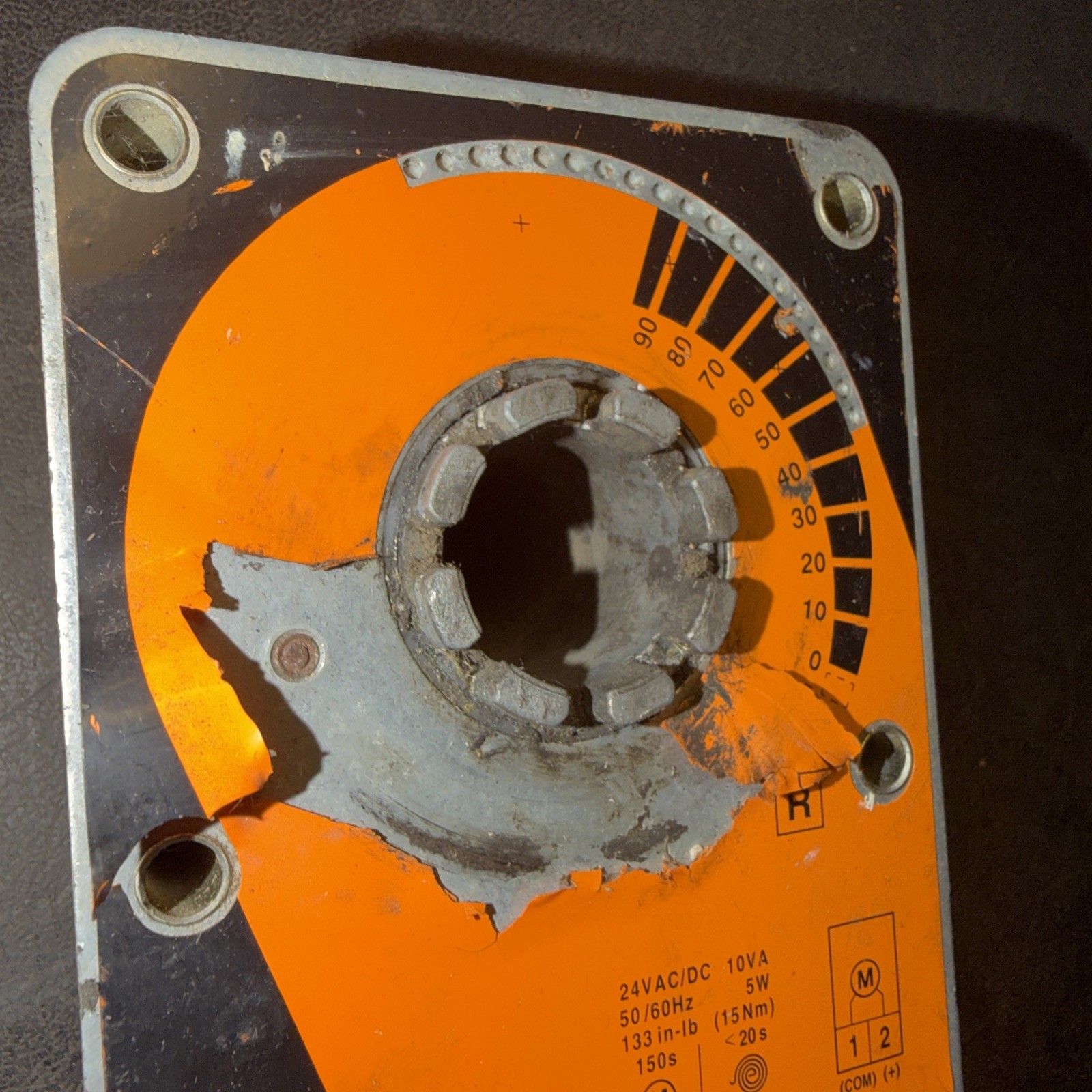 BELIMO AF24-SR US AF24SR US Spring Return Actuator 24VAC 2-10 VDC – (SEE PHOTOS)