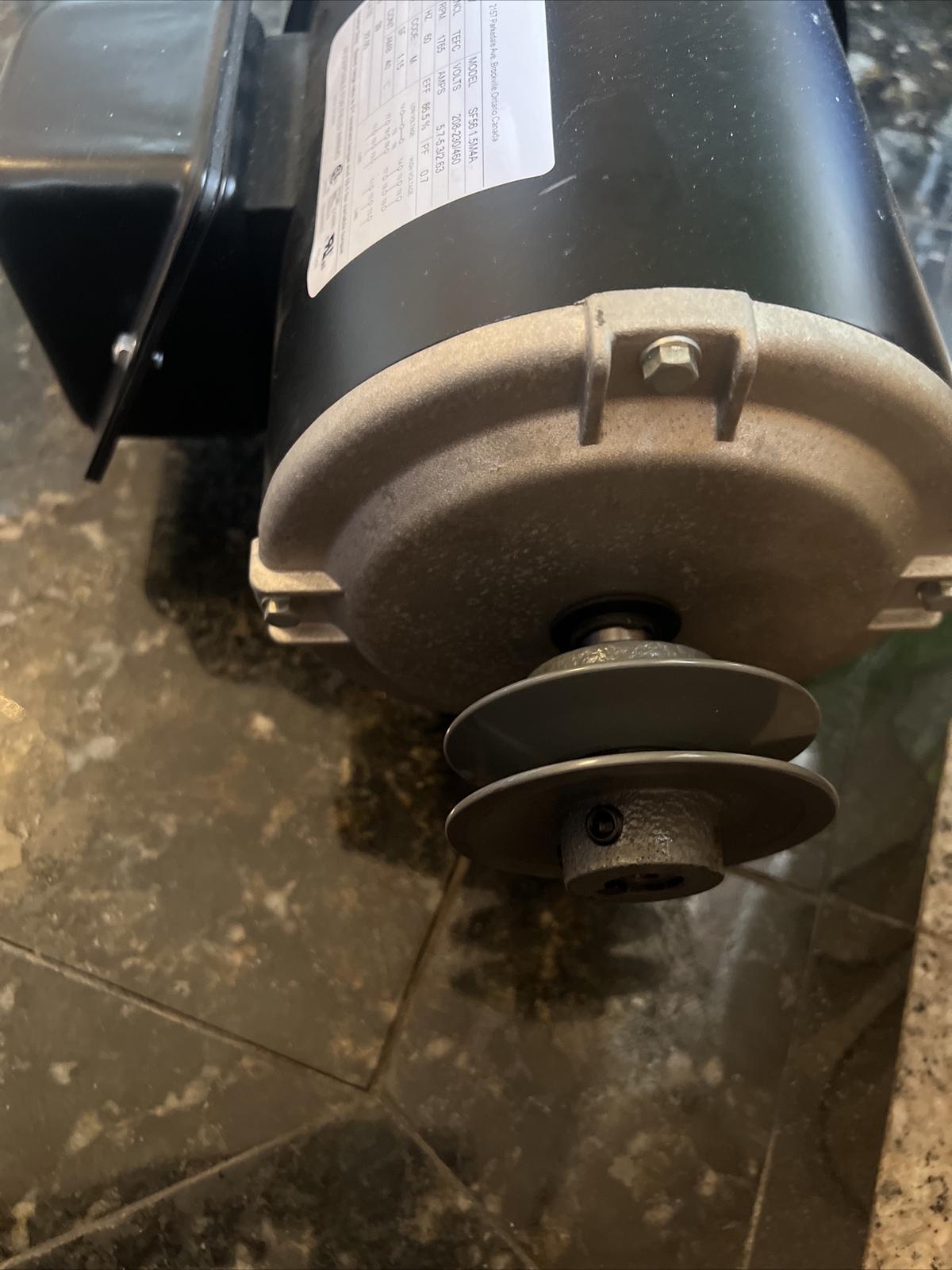 Canarm 3M215-V 1.5hp 1765 rpm motor