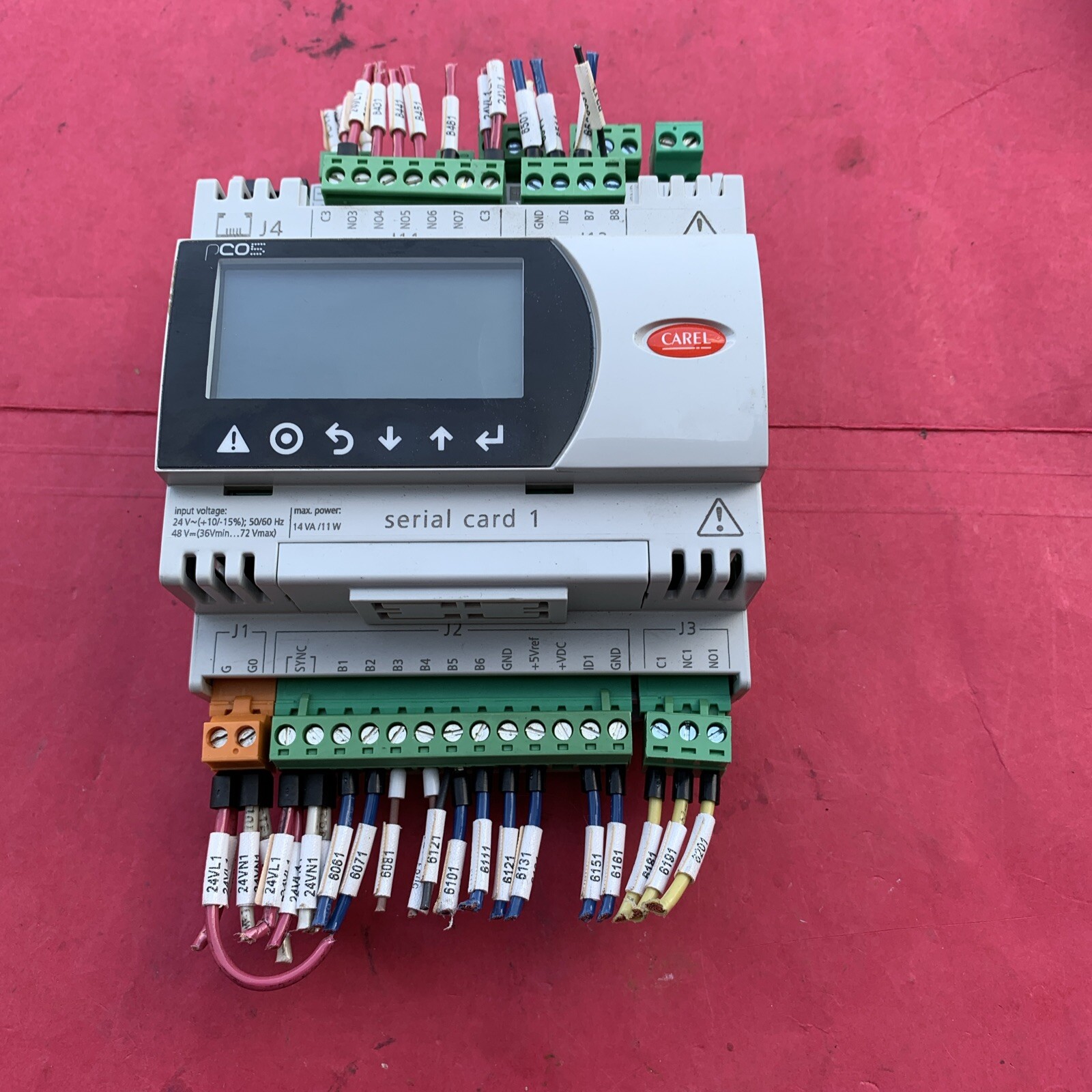 Carell pCO5 PCOX000BAO Compact controller  REV 2.422 F.3. March 2018 Dimpled