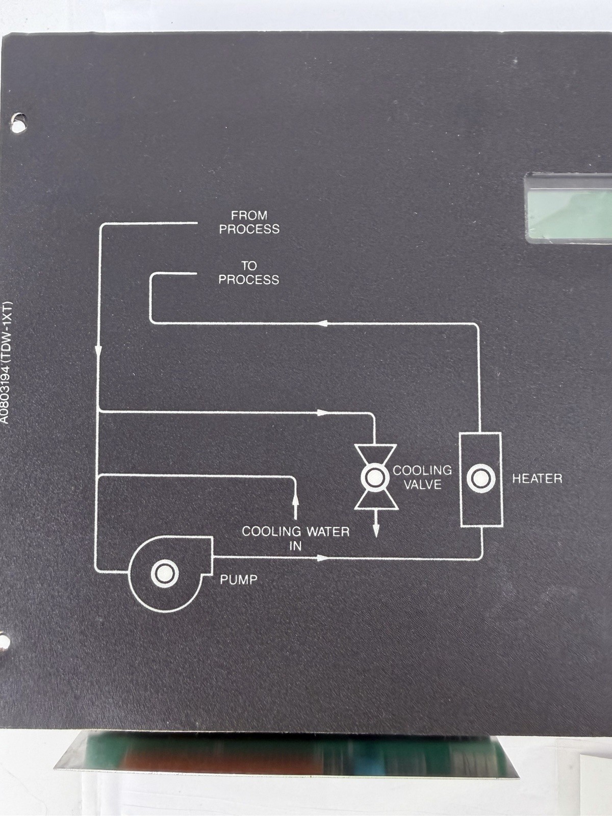 AEC 530445 Chiller Control Board, Micro-Computer, RS232, MPXT Board Rev. C