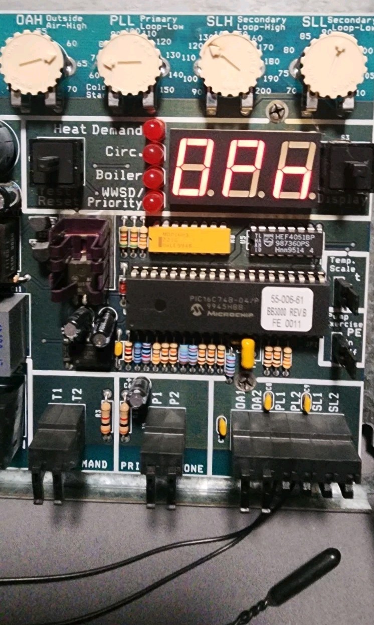 Boiler Control BB3000 Erie Boss 3000 Injection Mixing Reset