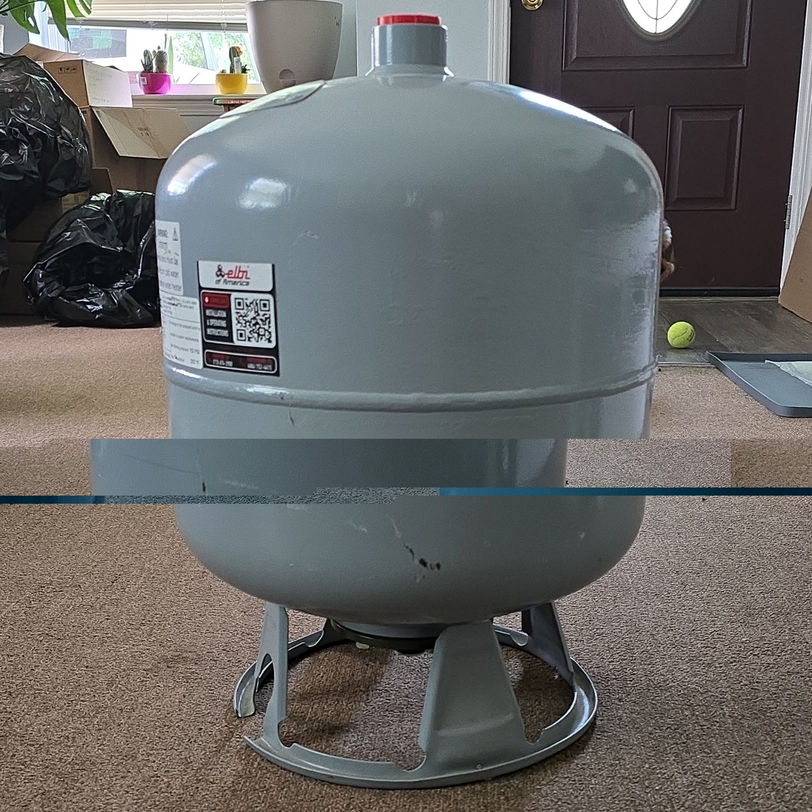Elbi DTS/DTL Boiler Thermal Expansion Tank 12 gal 150 PSI Gray
