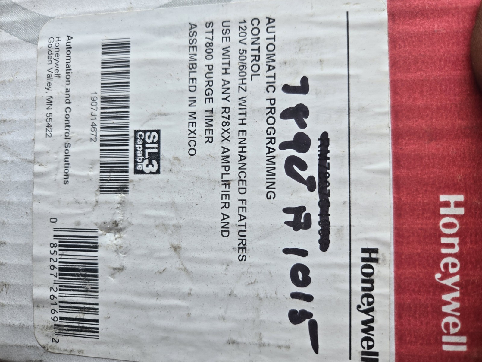 Honeywell RM7895A1014 On-Off Burner Control
