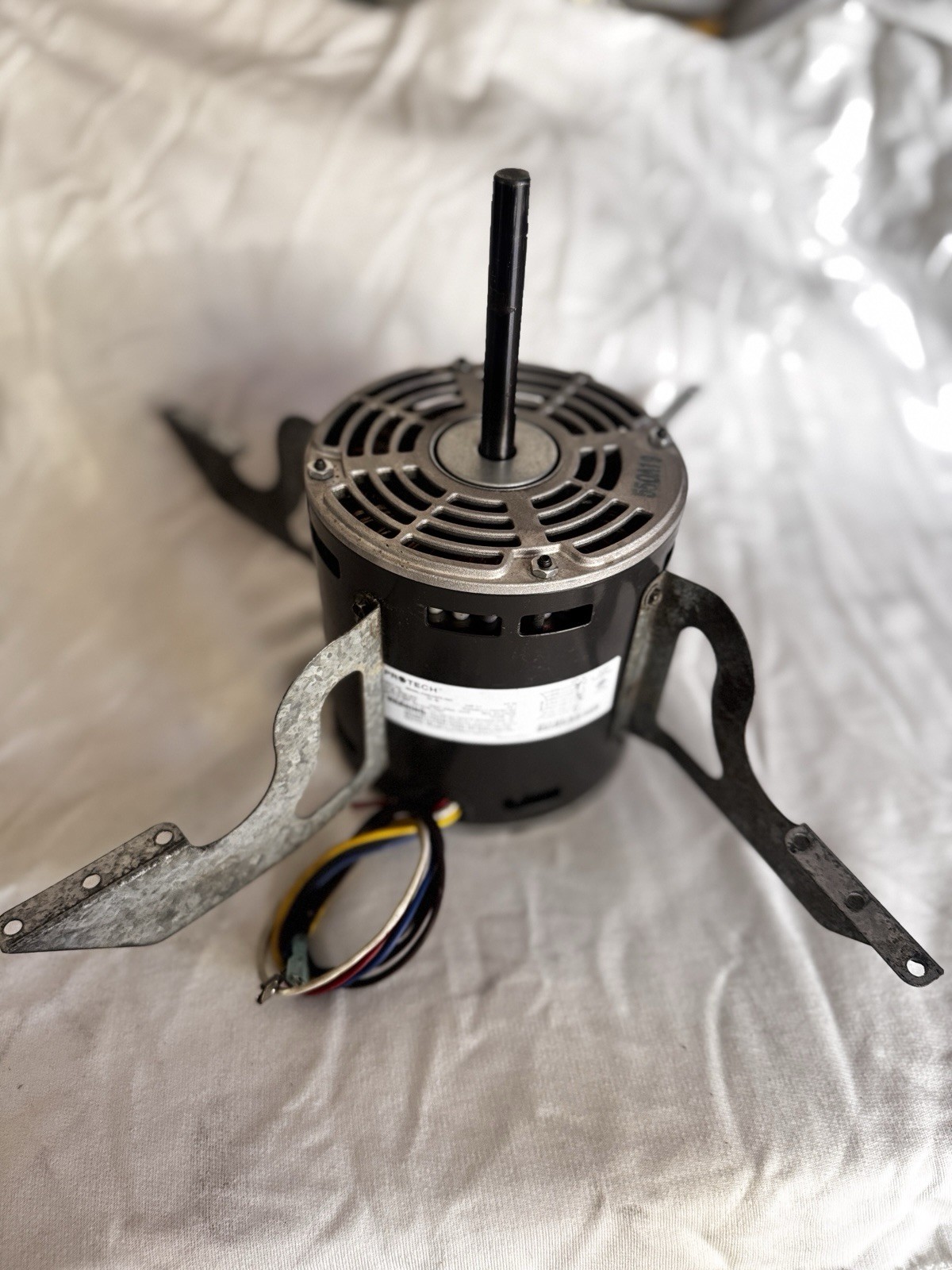 PROTECH K55HXDPZ-7023 HVAC Motor 115V 9.5A 1 Phase Thermally Protected Air Over