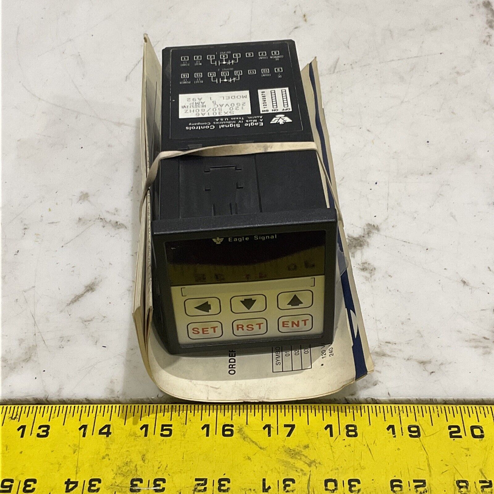EAGLE SIGNAL CONTROL 1 A92 SX301A6 COUNT CONTROL COUNTER SX300 373