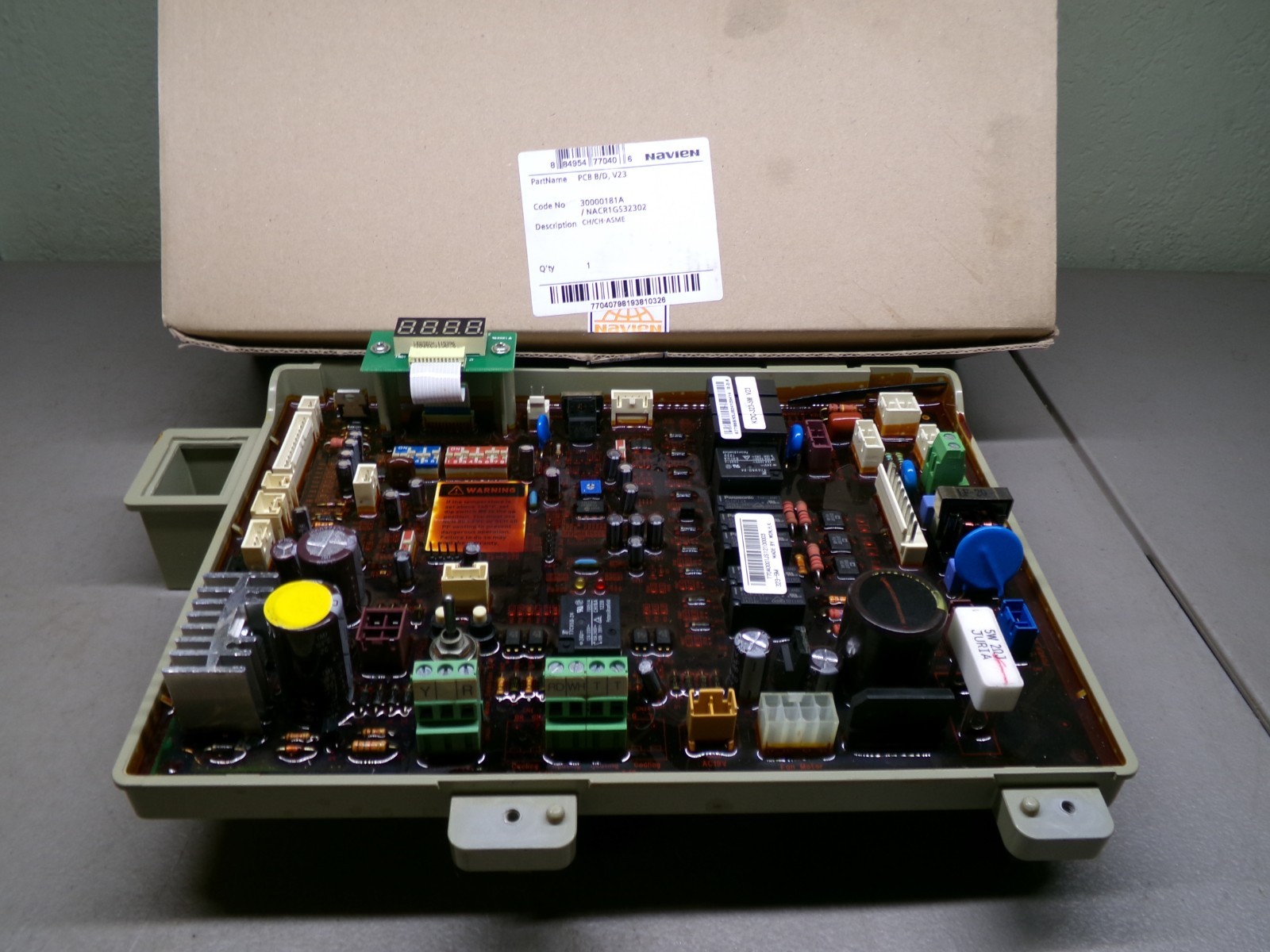 NAVIEN 30000181A PCB CONTROLLER BOARD KDC-323