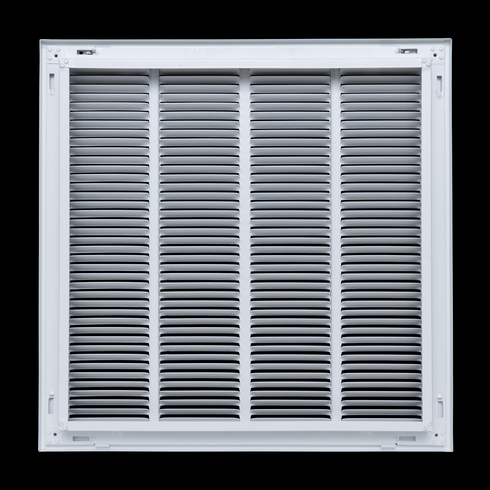 HVAC Premium 32 x 6 Duct Opening Steel Return Air Filter Grille, for 1-inch…